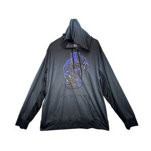 Marvel Mens Black Panther Pullover Hoodie Sweatshirt Size Mens 2X Black Graphic